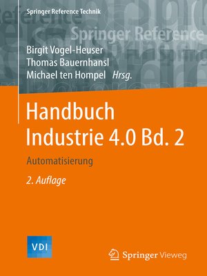 cover image of Handbuch Industrie 4.0 Bd.2